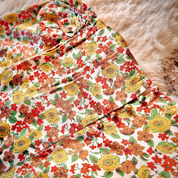 ✨Last Chance💋🌼🌹DÔEN ‘Vittoria’ Silk Jennifer Spring Maxi Dress XS✨ - Picture 3 of 15